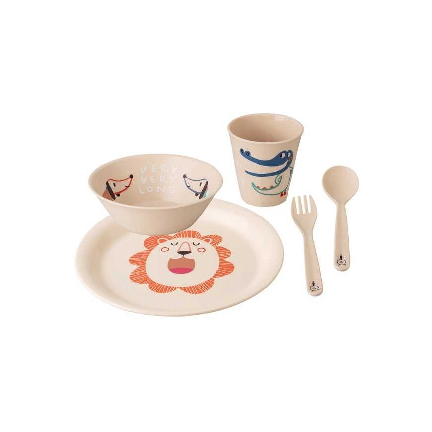 HOP ON AT HOME lasten astiasetti, 4 kpl, KOZIOL – 3