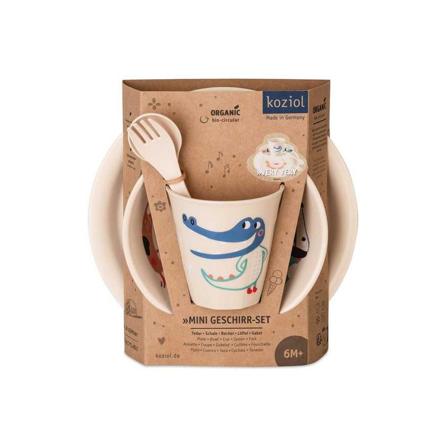 HOP ON AT HOME children's dish set, 4 pieces, KOZIOL – 4
