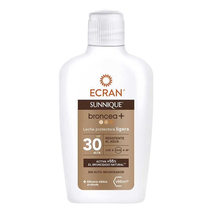 ECRAN SUNNIQUE BRONZE+ maito SPF30 200 ml