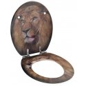 LION toilet seat with MDF, WENKO LION toilet seat with MDF, WENKO