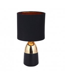 Lumarko TABLE LAMP WITH METAL BASE 16X31 CM GOLD BLACK