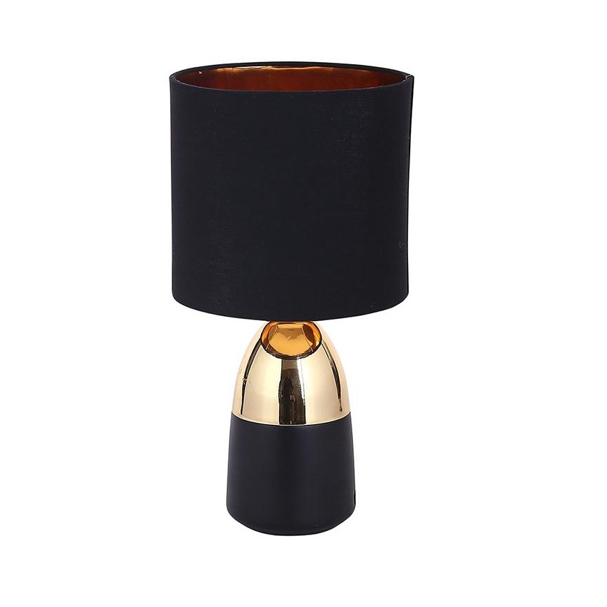 Lumarko TABLE LAMP WITH METAL BASE 16X31 CM GOLD BLACK