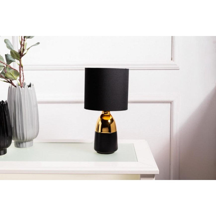 Lumarko TABLE LAMP WITH METAL BASE 16X31 CM GOLD BLACK – 2
