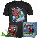 Funko POP! "Marvel Deadpool" undinė M figūrėlė ir marškinėliai Funko POP! "Marvel Deadpool" undinė M figūrėlė ir marškinėliai