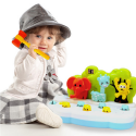 Lean Toys Animal Skill Game Whack-A-Mole Counter Hammer Värikäs Lean Toys Animal Skill Game Whack-A-Mole Counter Hammer Värikäs