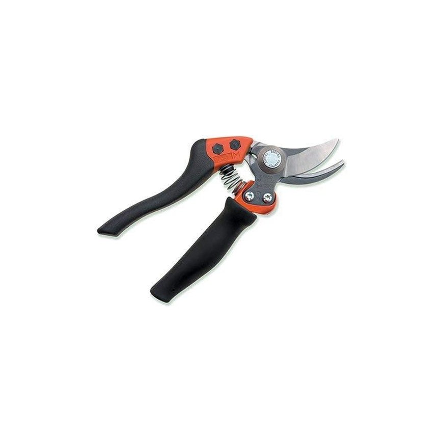 Bahco Professional, ergonomic secateurs with rotating lower handle. For the average hand, size 2 head (up to 20 mm). All parts a