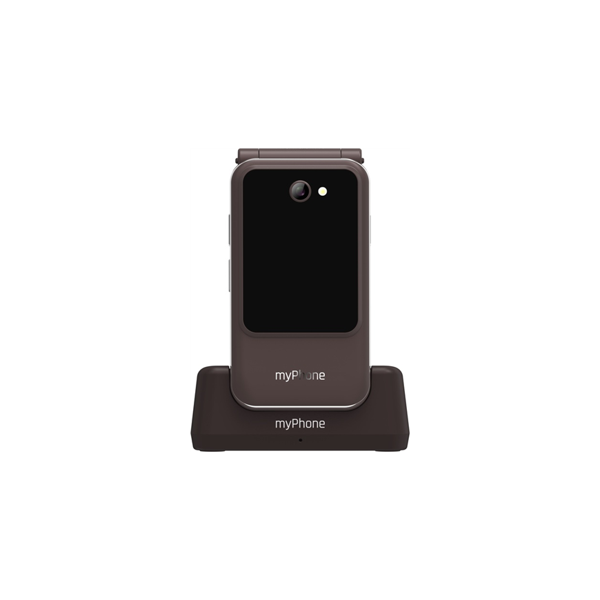myPhone Harmony LTE Praline Collection | Brown | 2.8+1.44 " | IPS | 48 MB | 128 MB | Single SIM | MicroSD | 3G | Bluetooth | 5.1
