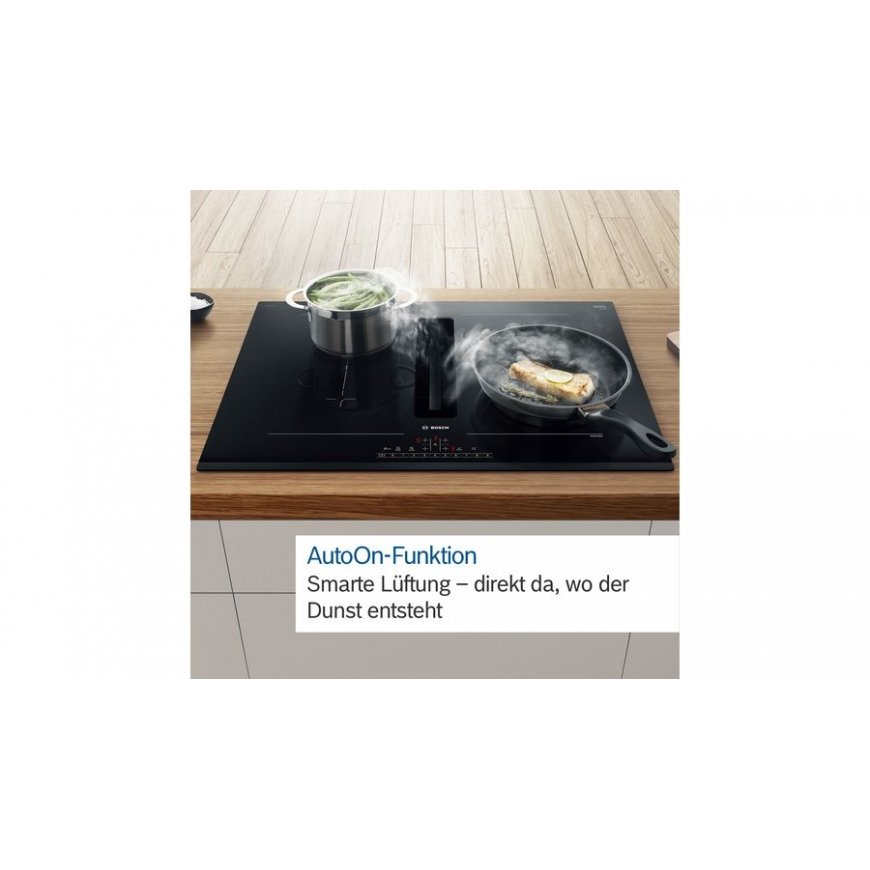 Bosch Serie 6 PVQ895F25E hob Black Built-in 80 cm Zone induction hob 4 zone(s) Built-in hood – 5