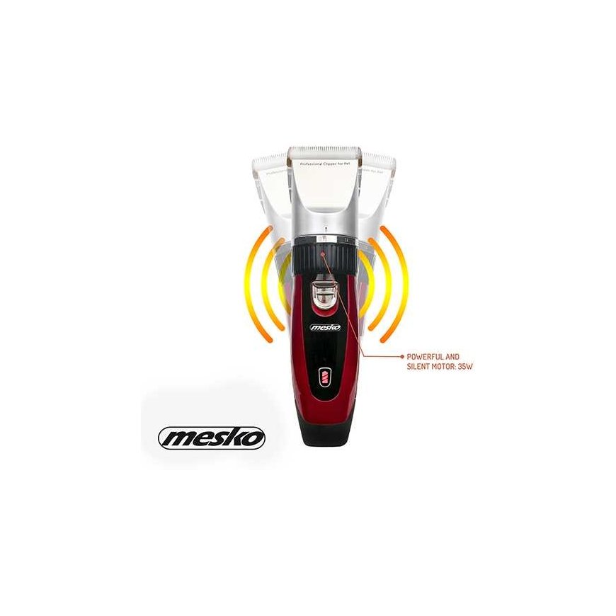 Mesko MS 2847 Pet hair clipper with USB charging – 3