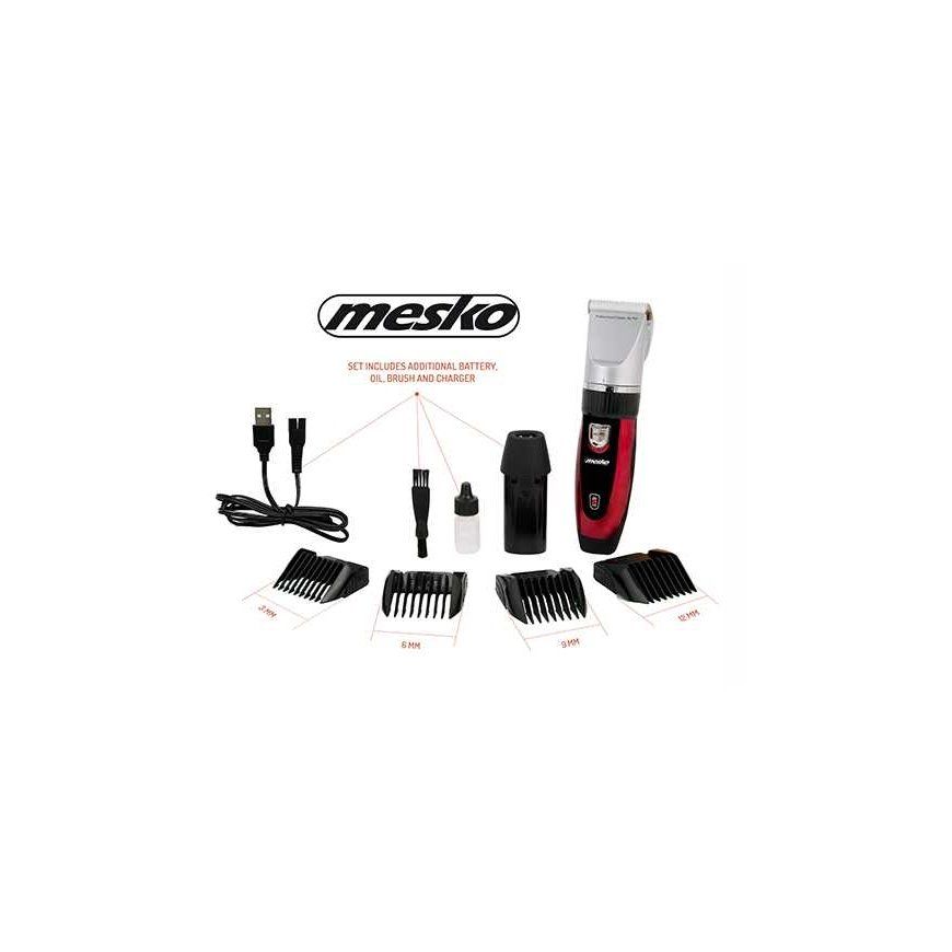 Mesko MS 2847 Pet hair clipper with USB charging – 4