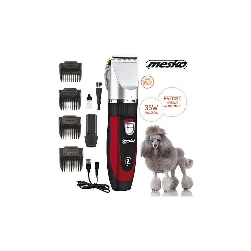 Mesko MS 2847 Pet hair clipper with USB charging – 5