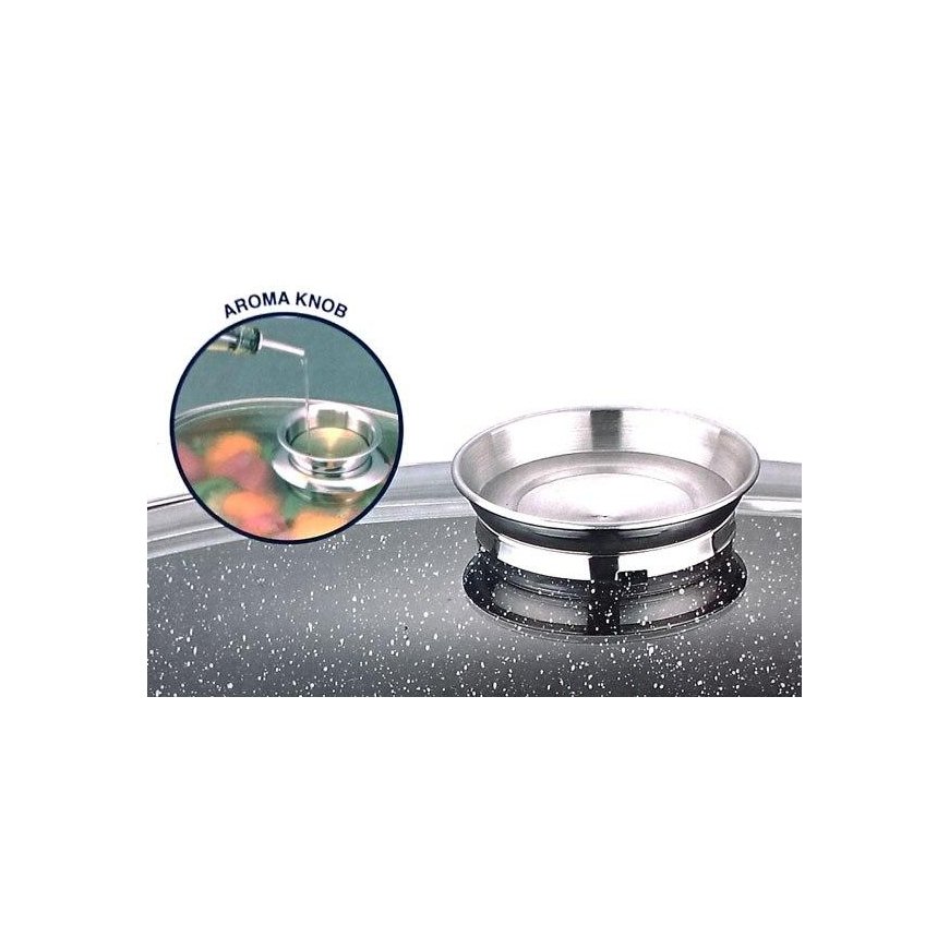 King Hoff Marmurinis skrudintuvas su dangčiu 5,5L KINGHOFF KH-1608 – 2