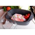 King Hoff Marble toaster with lid 5.5L KINGHOFF KH-1608