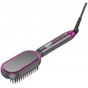 HOCO electric hair straightening comb with digital display HP44 rose red HOCO electric hair straightening comb with digital display HP44 rose red