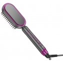 HOCO electric hair straightening comb with digital display HP44 rose red HOCO electric hair straightening comb with digital display HP44 rose red