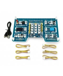 Seeed Studio Grove Beginner Kit, rinkinys su 10 jutiklių ir Seeeduino Lotus, Seeedstudio 110061162