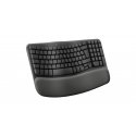Logitech 920-012334 клавиатура Офисная РЧ беспроводной + Bluetooth QWERTY Международный американский Logitech 920-012334 клавиатура Офисная РЧ беспроводной + Bluetooth QWERTY Международный американский