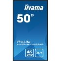 iiyama LH5041UHS-B2AG Signage Display Digital signage flat panel 127 cm (50") LCD 500 cd/m² 4K Ultra iiyama LH5041UHS-B2AG Signage Display Digital signage flat panel 127 cm (50") LCD 500 cd/m² 4K Ultra