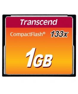 Transcend 1 GB CF 133x CompactFlash MLC
