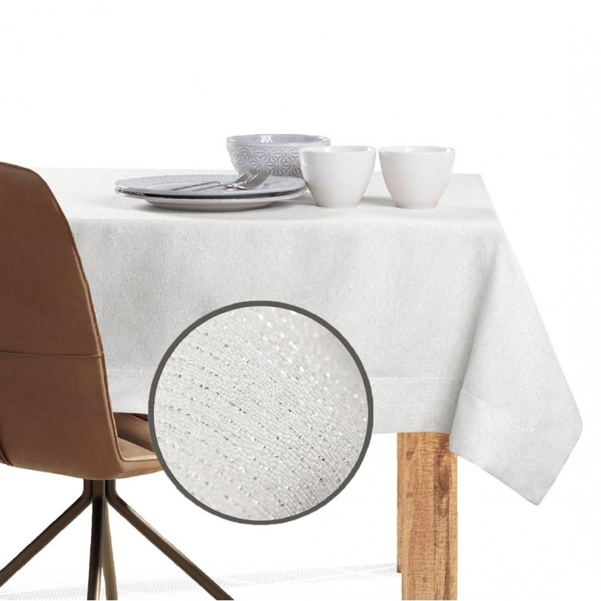 DecoKing Staltiesė DK SPARKLE BRD CREAM 80X80 – 2
