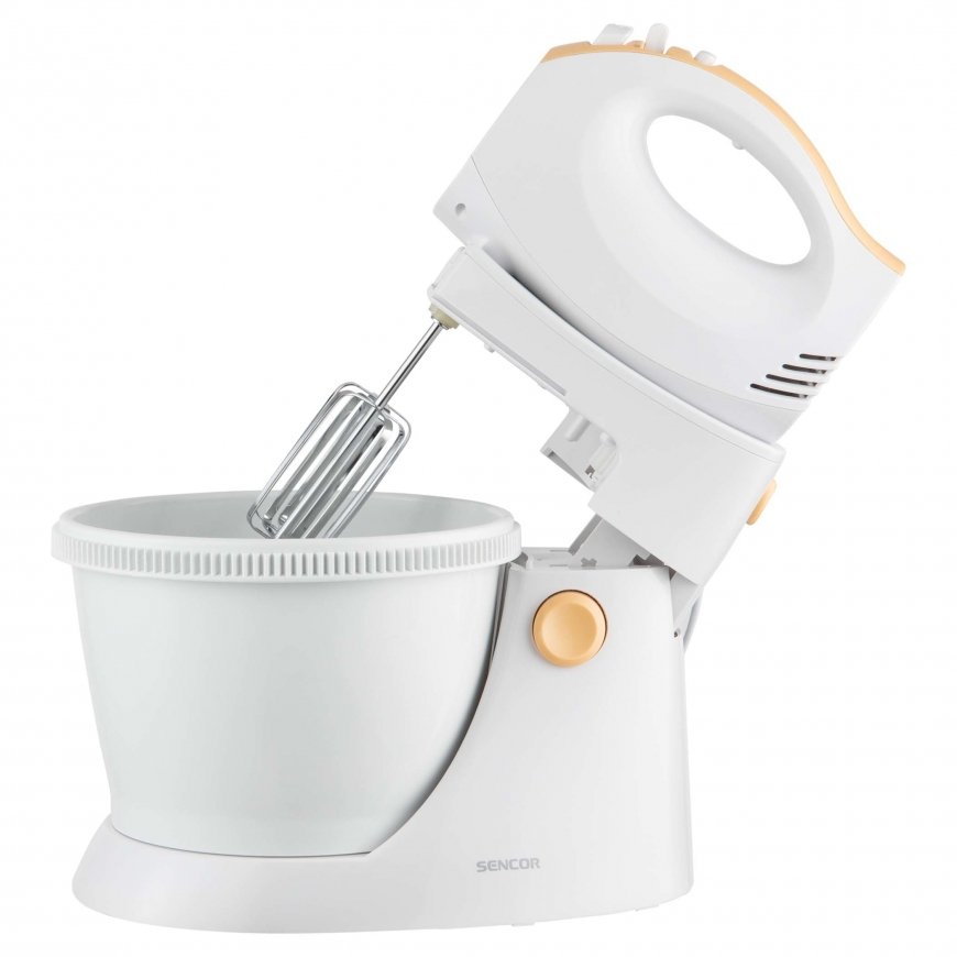 Sencor SHM 5330 EUE3 mikser Käsimikser 500 W Valge, Kollane – 3
