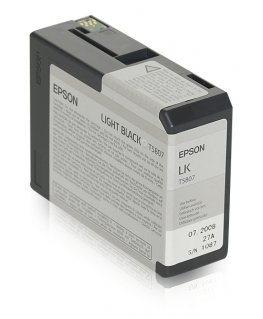 Epson Singlepack Light Black T580700