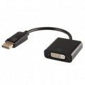 Savio CL-91 vaizdo kabelio adapteris 0,2 m DisplayPort DVI Juoda Savio CL-91 vaizdo kabelio adapteris 0,2 m DisplayPort DVI Juoda