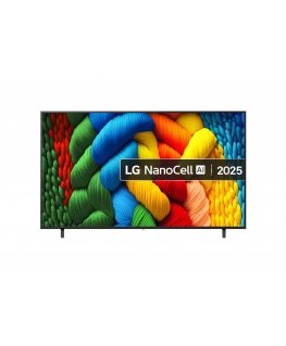 LG NanoCell AI 75NANO80A6B 190,5 cm (75") 4K Ultra HD Älytelevisio Wi-Fi musta