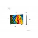 LG NanoCell AI 75NANO80A6B 190,5 cm (75") 4K Ultra HD Viedtelevizors Wi-Fi Melns LG NanoCell AI 75NANO80A6B 190,5 cm (75") 4K Ultra HD Viedtelevizors Wi-Fi Melns