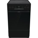 Gorenje GECS5C70BPA Vapaasti seisova liesi Sähkö Keraaminen musta