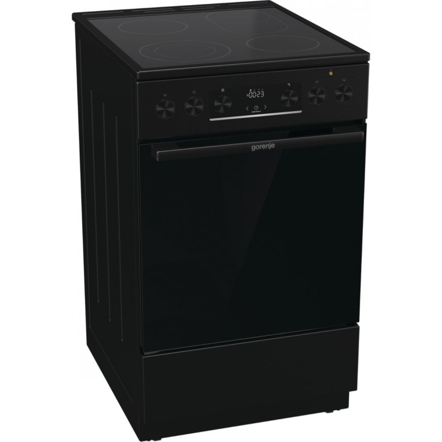 Gorenje GECS5C70BPA Vapaasti seisova liesi Sähkö Keraaminen musta – 2