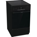 Gorenje GECS5C70BPA Vapaasti seisova liesi Sähkö Keraaminen musta