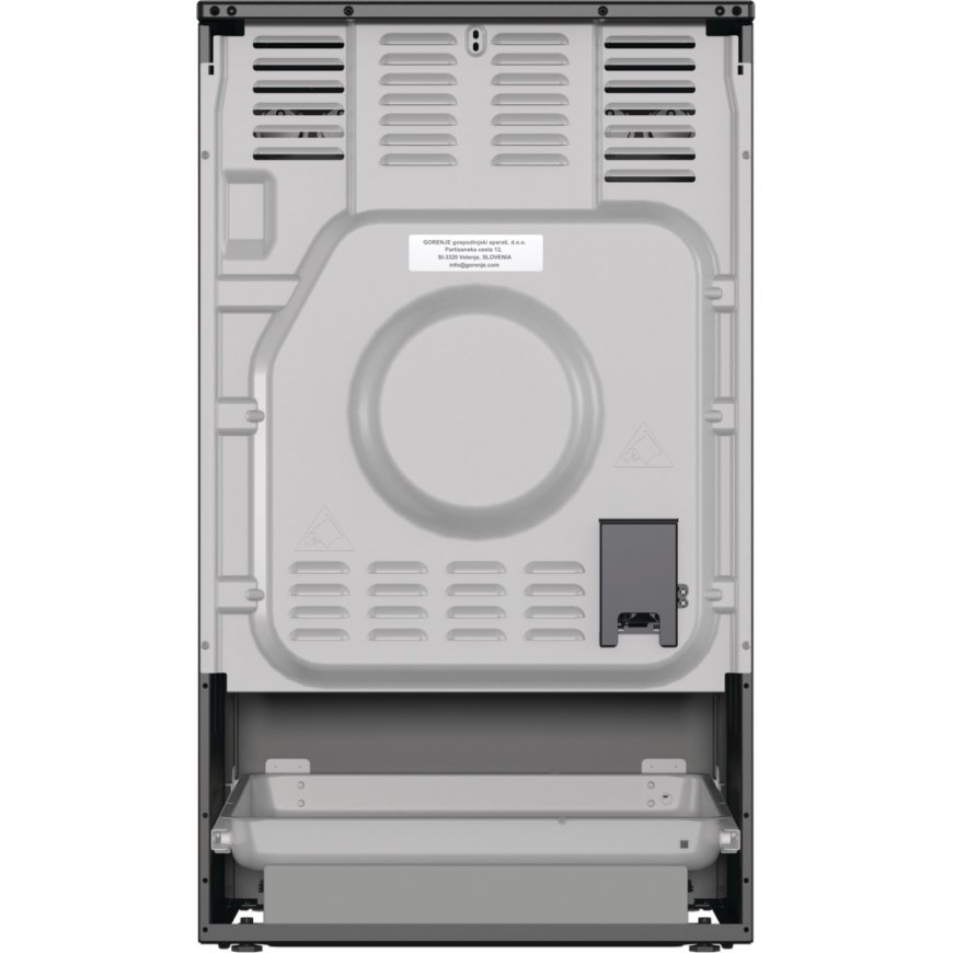 Gorenje GECS5C70BPA Pastatoma viryklė Elektrinis Keraminis Juoda – 5