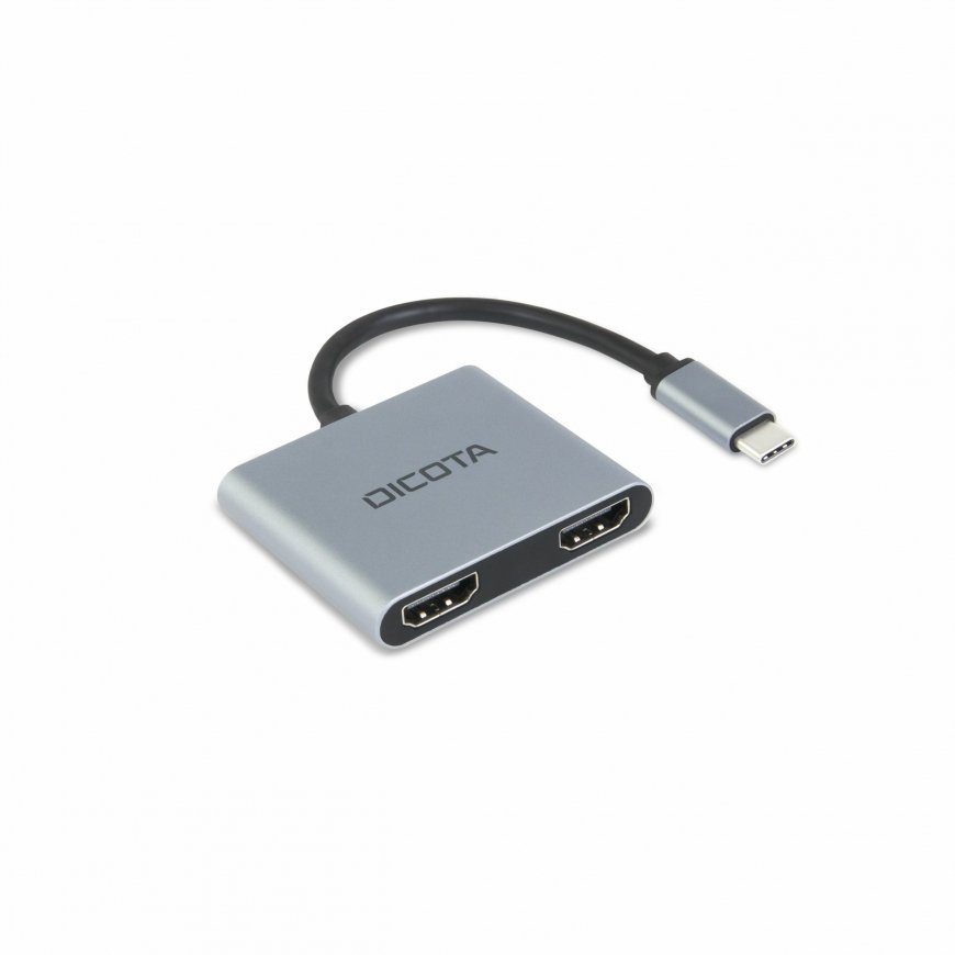 DICOTA D32063 mobilās ierīces dok stacija Planšetdators/viedtālrunis/portatīvais dators Sudrabs
