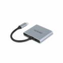 DICOTA D32063 mobilās ierīces dok stacija Planšetdators/viedtālrunis/portatīvais dators Sudrabs