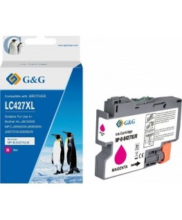 G&G-yhteensopiva muste/väriaine, LC-427XLM, NP-B-0427XLM, magenta