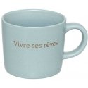 Secret De Gourmet BELLE coffee cups on a wooden stand, 200 ml Secret De Gourmet BELLE coffee cups on a wooden stand, 200 ml