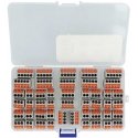 Elektrinių kubelių rinkinys 2/3/4/5pin 32A/250V - oranžinė - 46 vnt, - justPi Elektrinių kubelių rinkinys 2/3/4/5pin 32A/250V - oranžinė - 46 vnt, - justPi