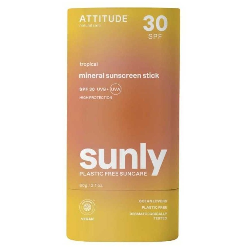 Attitude Mineral Sunscreen Stick Tropical SPF