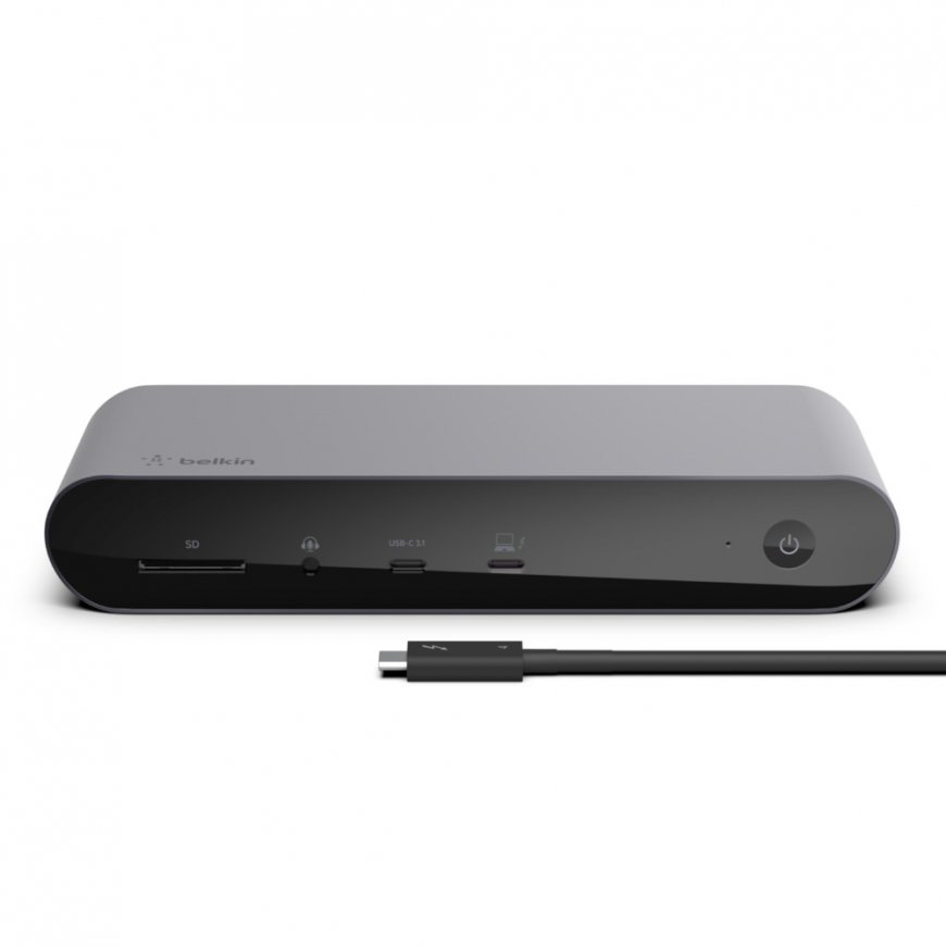 Belkin Thunderbolt 4 Dock Pro Langallinen musta – 4