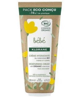 Klorane Organic Baby Moisturizing Cream, 200 ml
