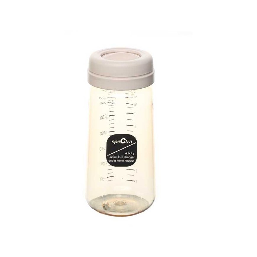 SPECTRA PPSU BOTTLE, 260 ML, WITH SIZE S NIPPLE, CREAM VANILLA – 3