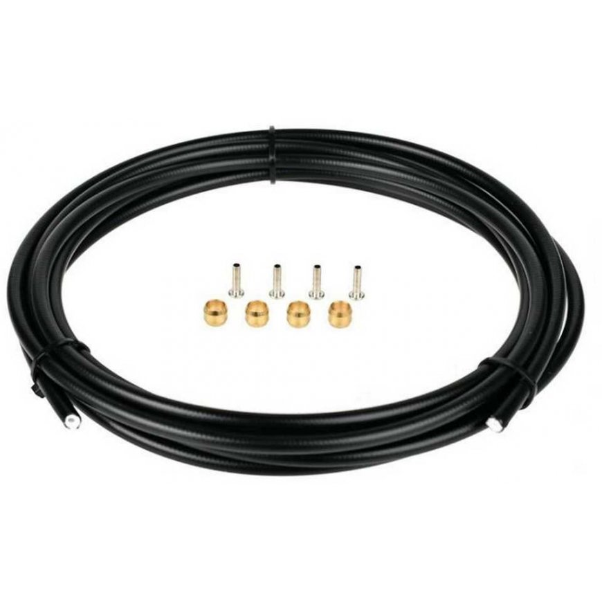Disc brake hose with fasteners ProX for Shimano BH-90 3M black – 2
