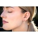 Agato Decent silver earrings with zircons AGT-E102PW Agato Decent silver earrings with zircons AGT-E102PW