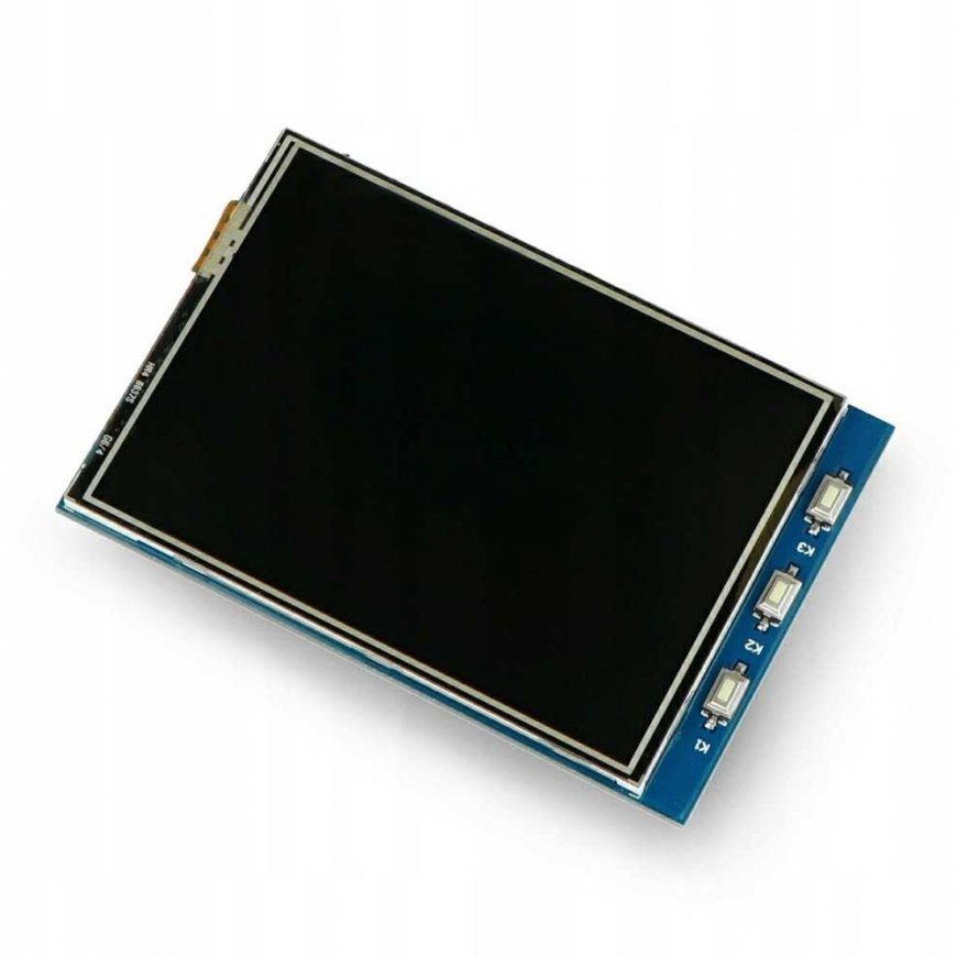 Jutiklinis Varžinis Ekranas Raspberry Pi Mikrokompiuteriui - LCD TFT 3.2'' – 5