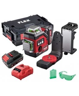 Cross line laser level FLEX ALC 3/360-G/R 12V
