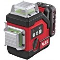 Kryžminis lazerinis nivelyras FLEX ALC 3/360-G/R 12V Kryžminis lazerinis nivelyras FLEX ALC 3/360-G/R 12V