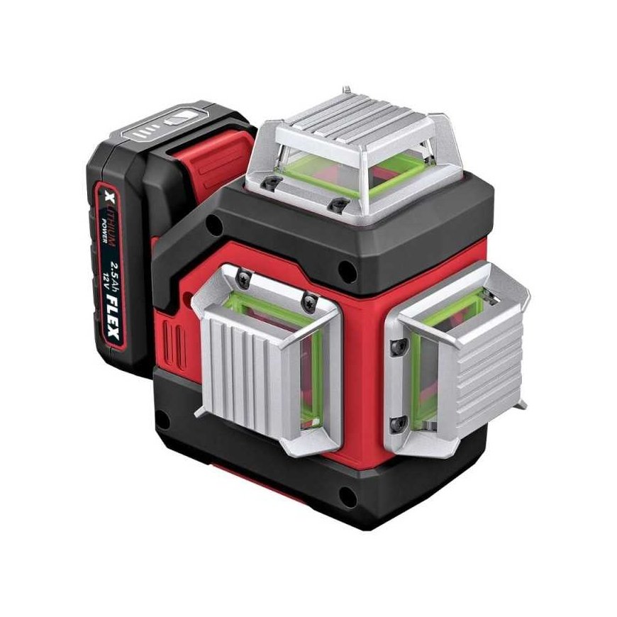 Crossline lasertason FLEX ALC 3/360-G/R 12V – 3