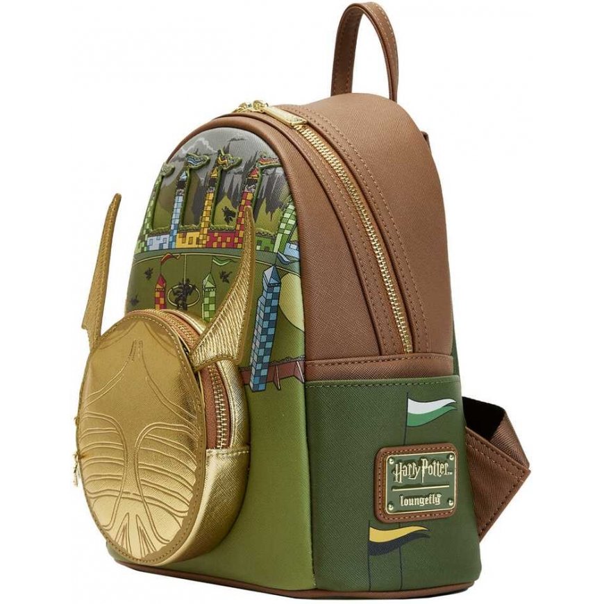 Loungefly Harry Potter Golden Snitch Children's Backpack – 5