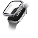 Uniq Voute tempered glass case for Apple Watch 10 42 mm - Silver Uniq Voute tempered glass case for Apple Watch 10 42 mm - Silver
